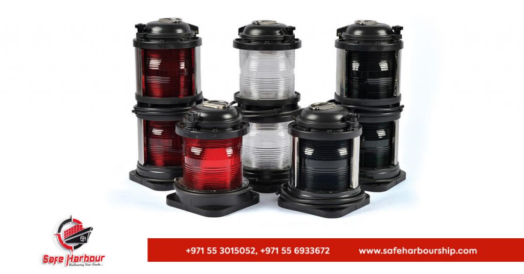 Type Of Navigation Lights Safe Harbour Ship Marine Equipment
